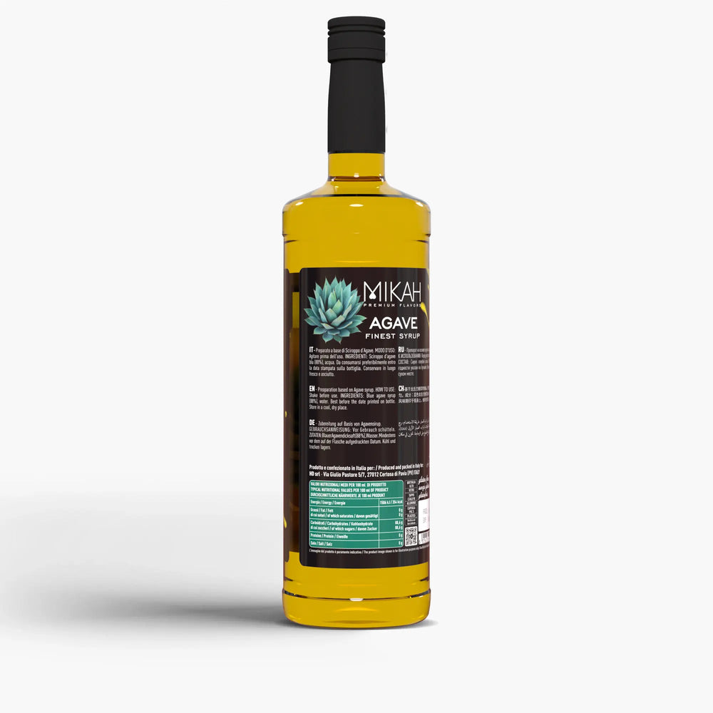 Sciroppo Mikah Premium Flavors - Agave 1L - MIKAH World