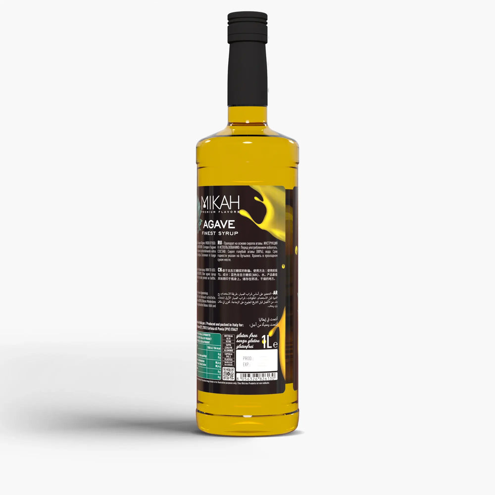Sciroppo Mikah Premium Flavors - Agave 1L - MIKAH World