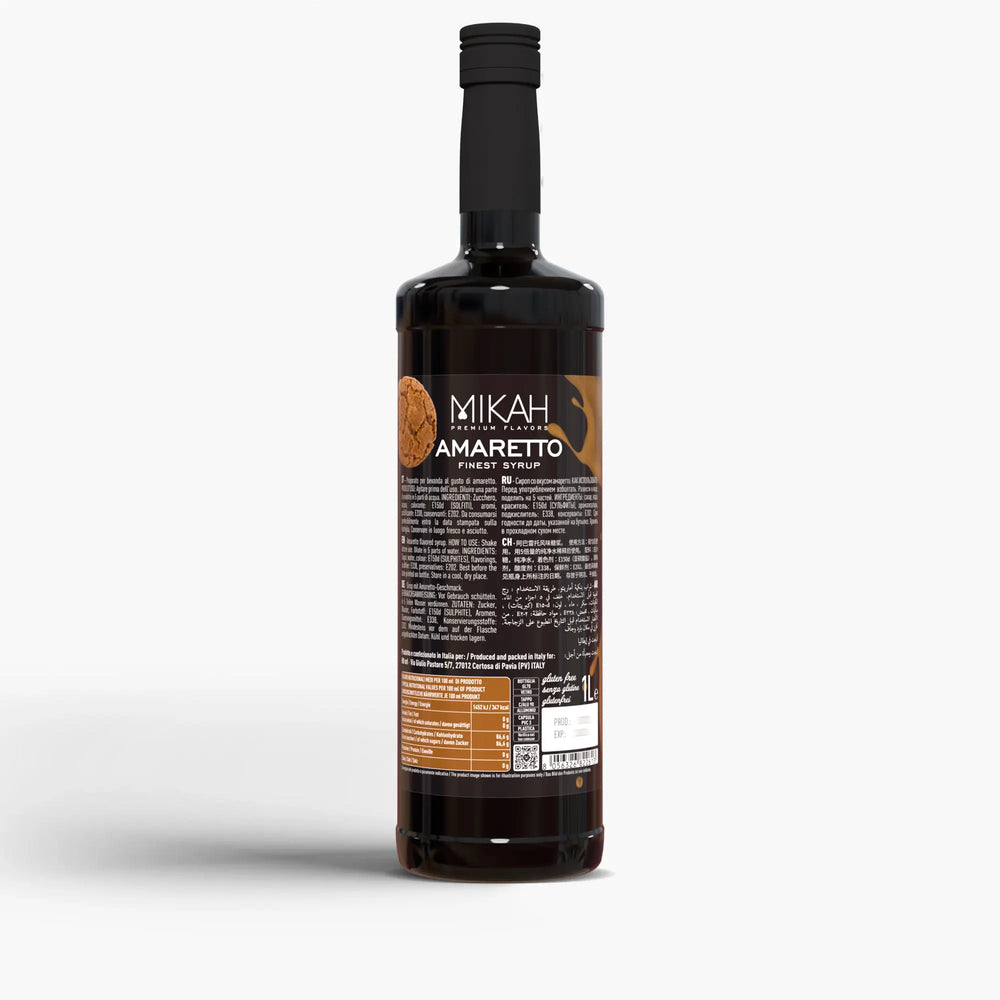 
                  
                    Sciroppo Mikah Premium Flavors - Amaretto 1L
                  
                