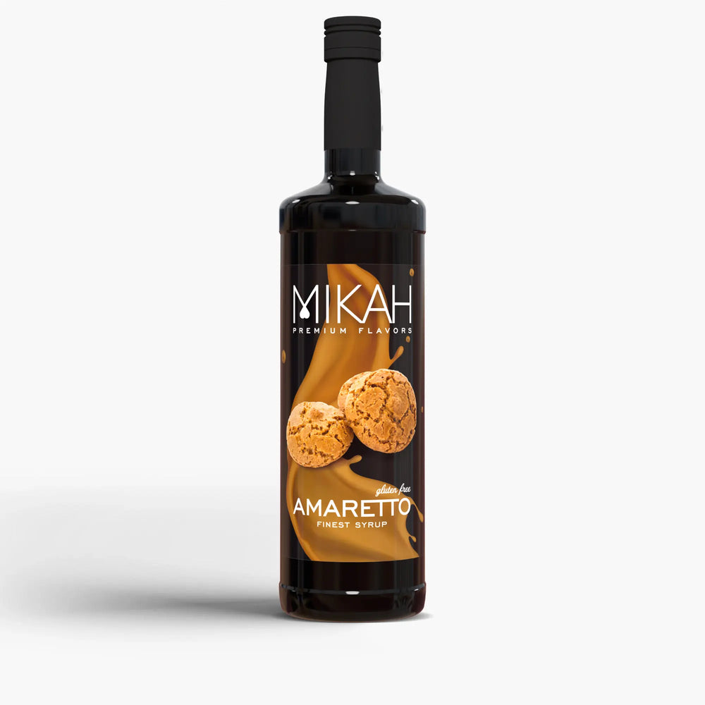 Mikah Premium Flavors Syrup - Amaretto 1L