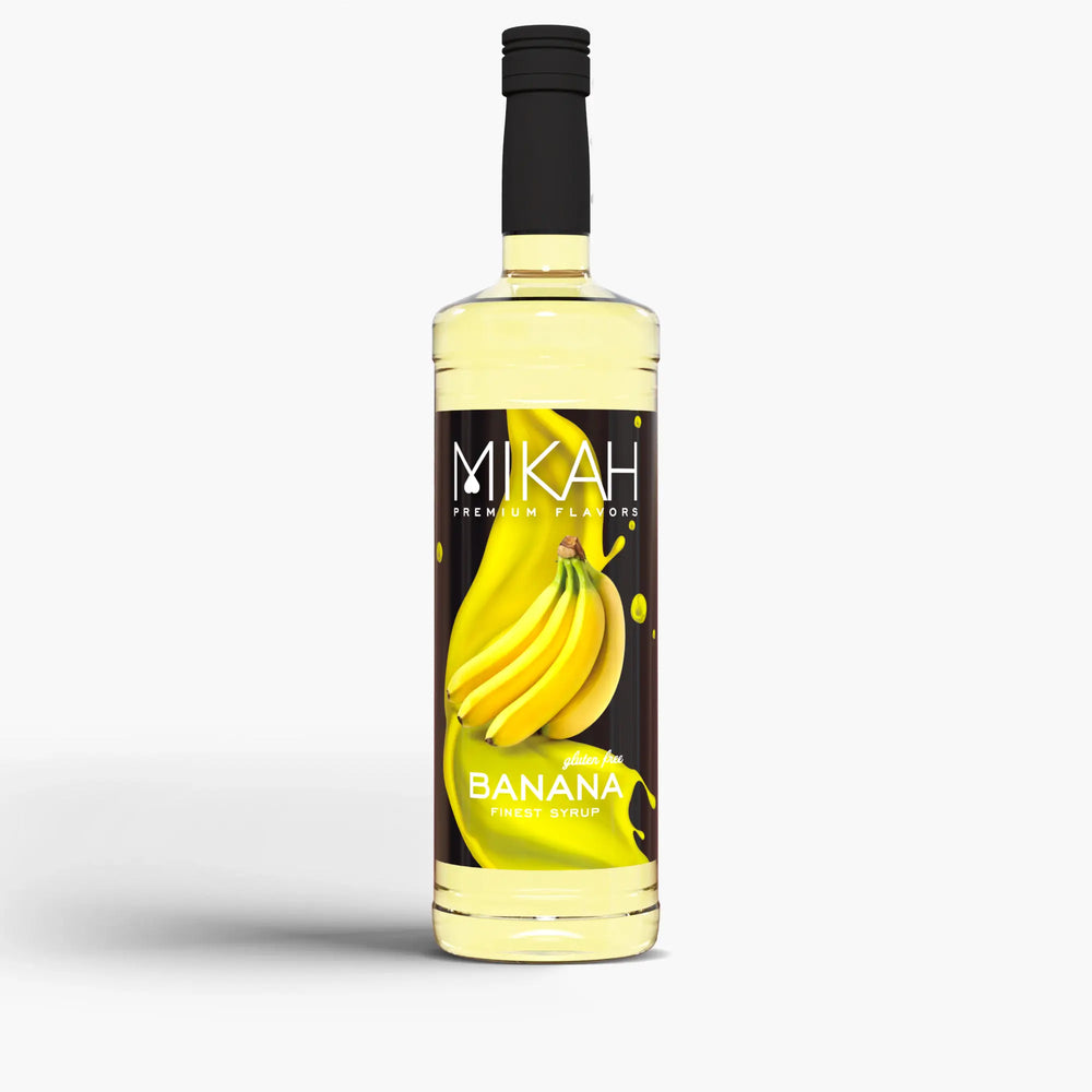 Mikah Premium Flavors Syrup - Banana 1L