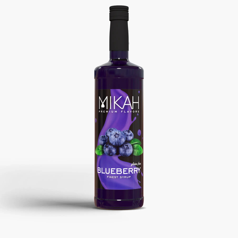 Mikah Premium Flavors Syrup - Blueberry 1L