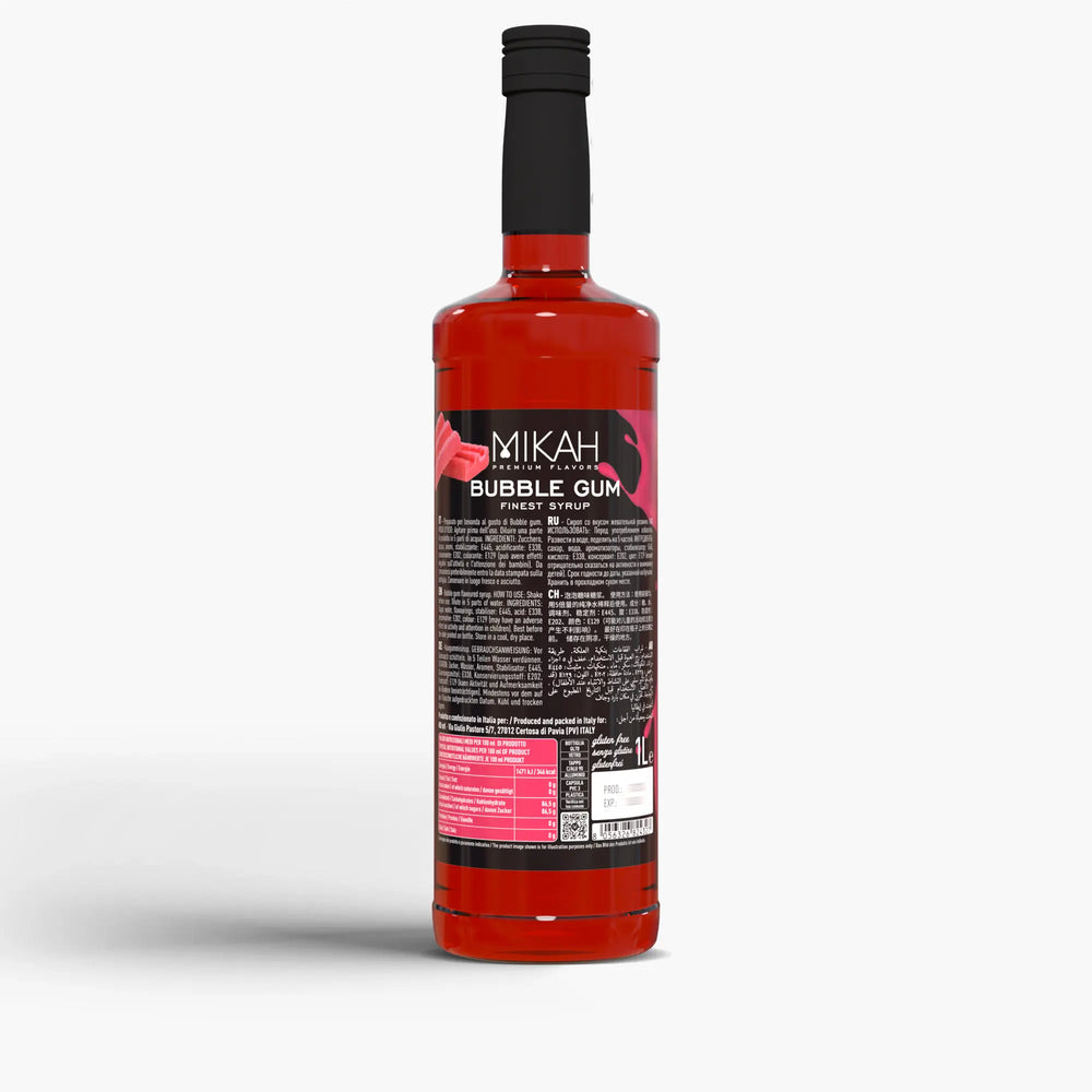 Sciroppo Mikah Premium Flavors - жевательная резинка 1л