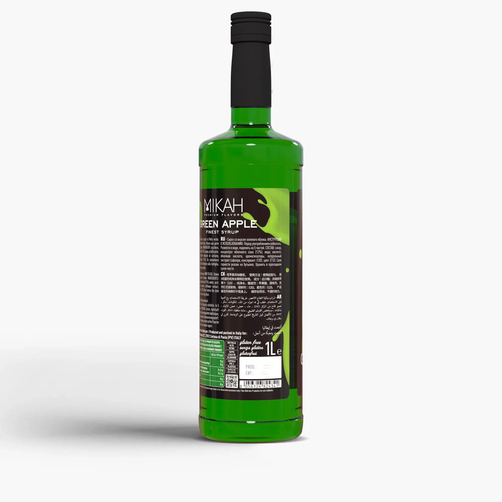 
                  
                    Mikah Premium Flavors Syrup - Green Apple 1L
                  
                