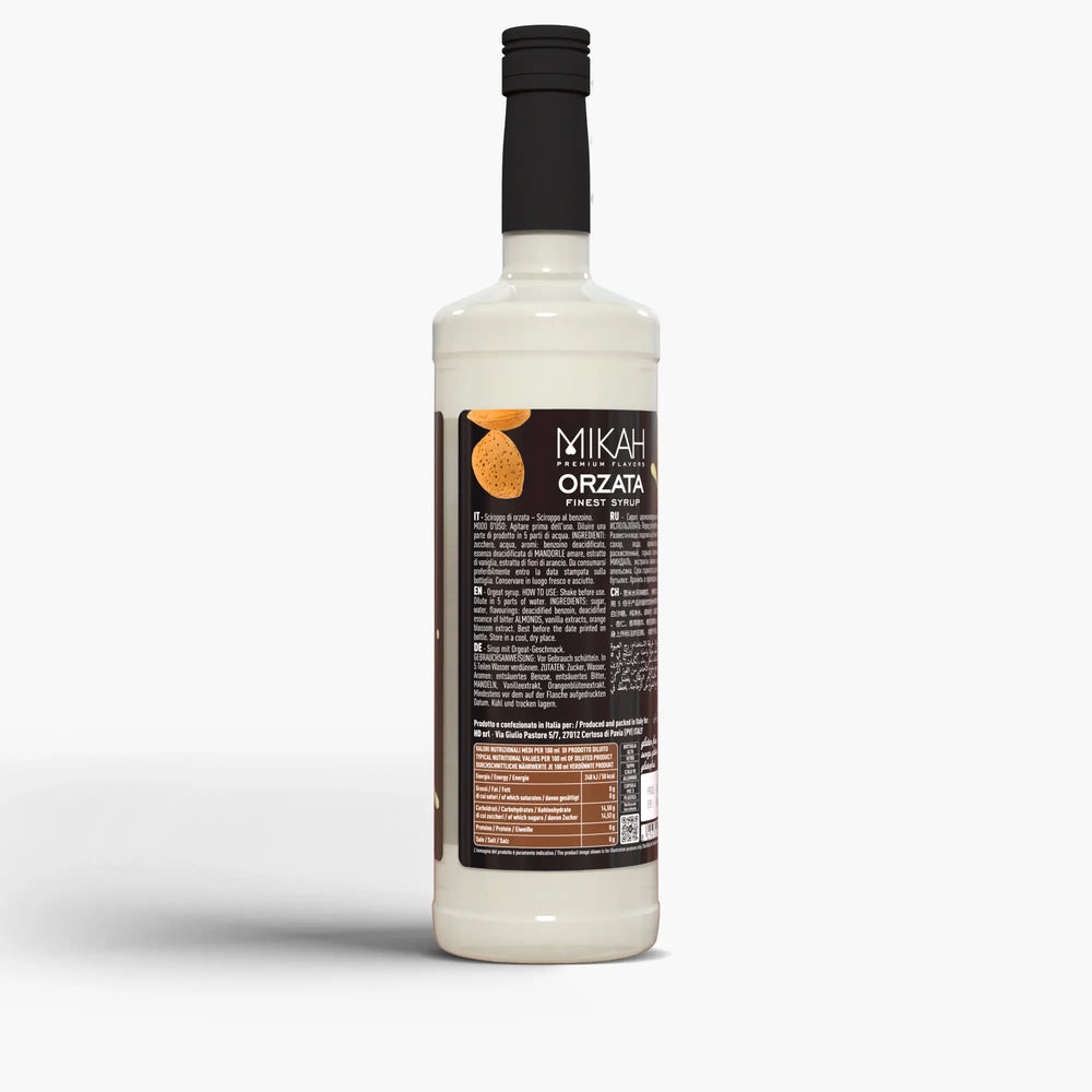 Mikah Premium Flavors Syrup - Orzata 1L