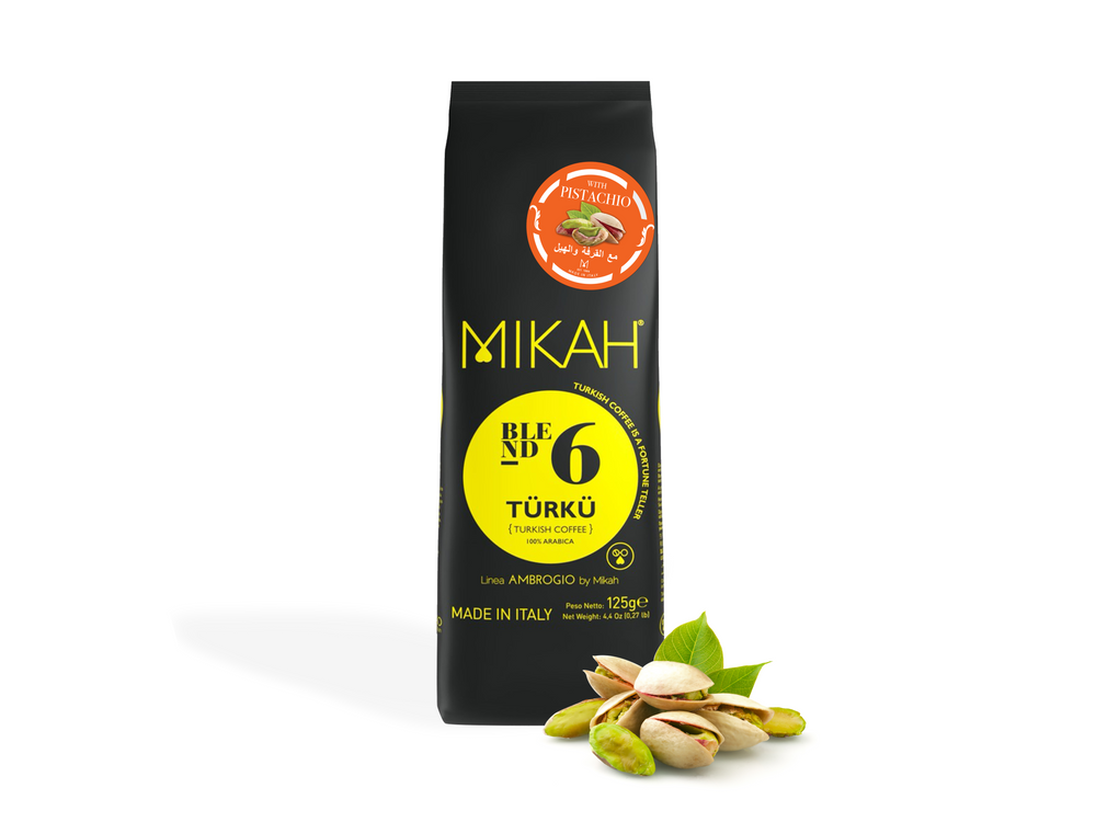 TÜRKÜ N.6 | Pistachio - Caffè Turco aromatizzato al Pistacchio (4x 125gr)