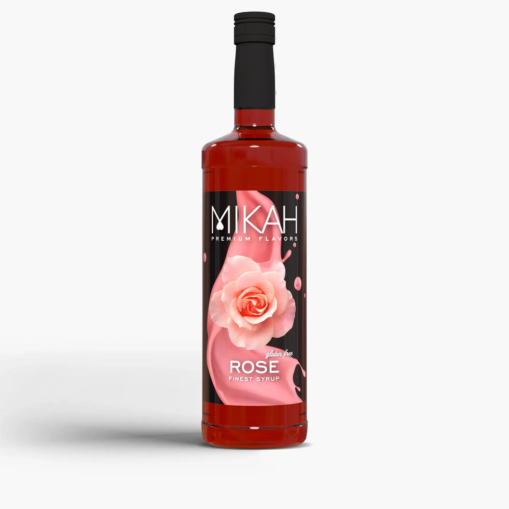 Sciroppo Mikah Premium Flavors - Rose (Rosa) 1L