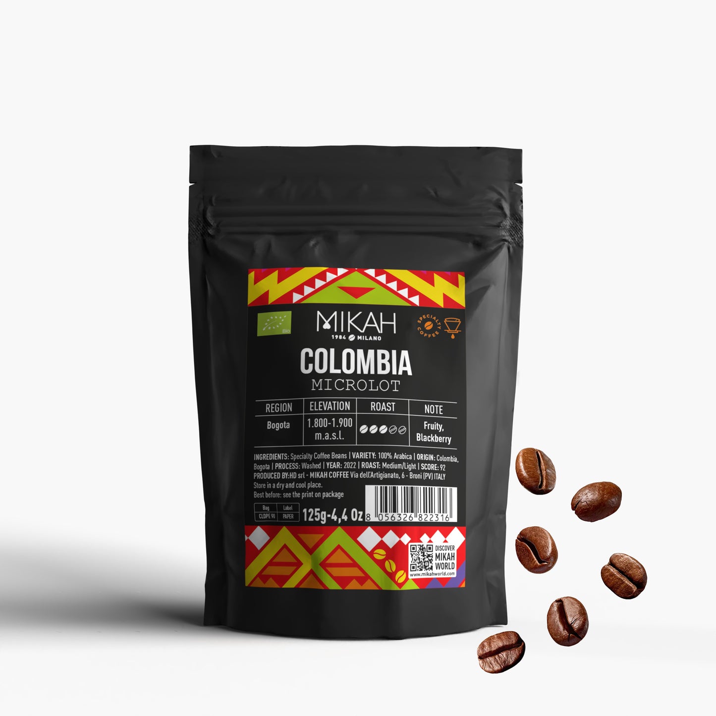 
                  
                    COLOMBIA Microlot - Specialty Coffee 125g
                  
                