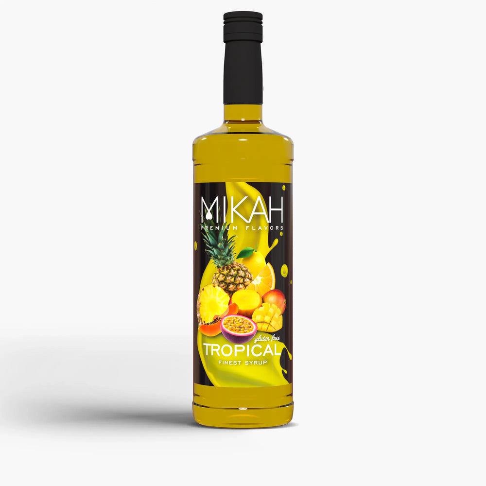 Mikah Premium Flavors Syrup - Tropical 1L