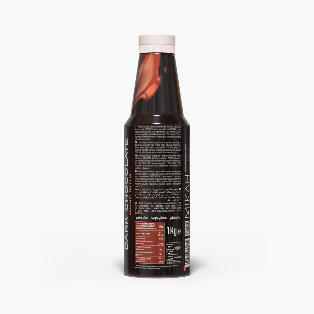 Mikah Premium Topping - Dark Chocolate - 1 Kg