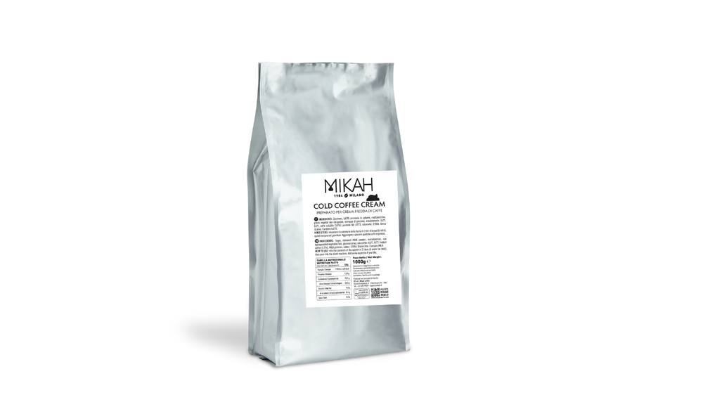 Mikah Cold Coffee Cream - Preparato per crema fredda di caffè - Sacchetto da 1 kg
