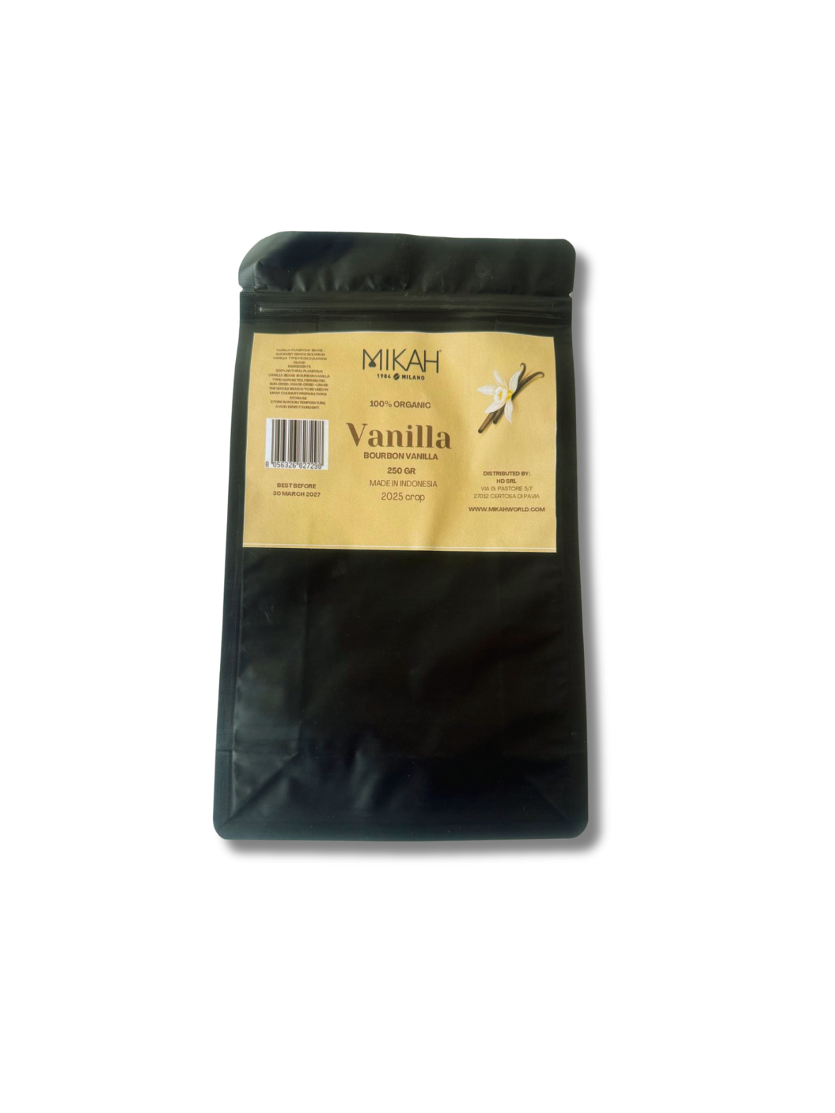 Vaniglia di Bali Premium 2025 – Baccelli Artigianali 18-22 cm | Coltivazione Biologica & Senza Pesticidi 250gr