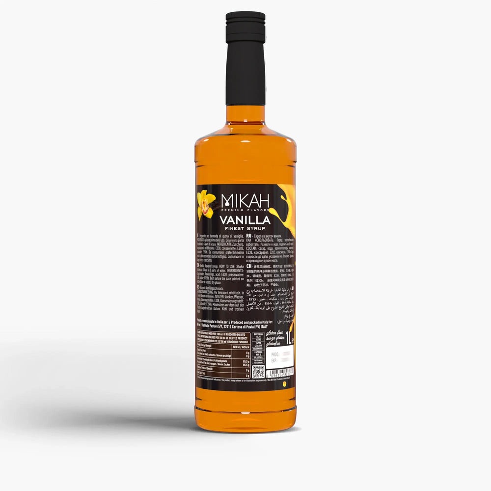 Сироп Mikah Premium Flavors - Ванильный (Ванильный) 1л
