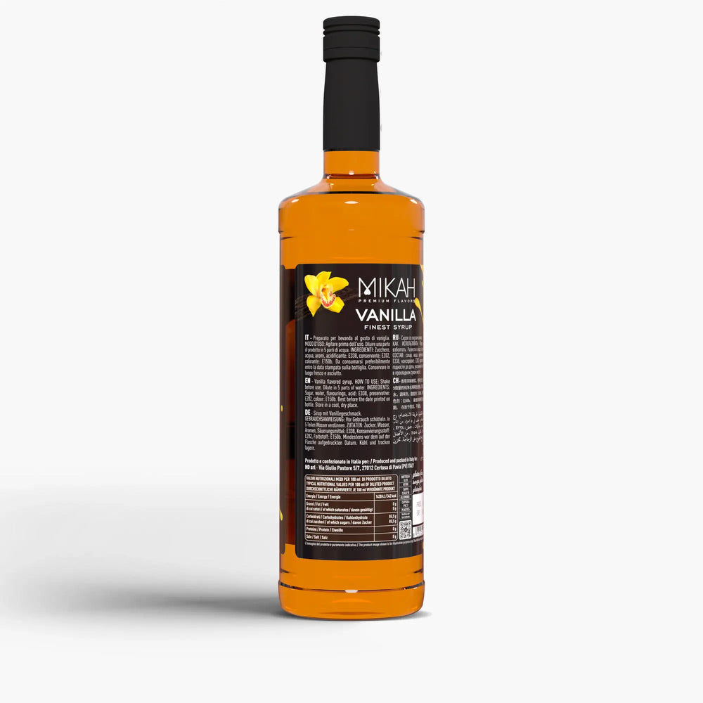 Сироп Mikah Premium Flavors - Ванильный (Ванильный) 1л