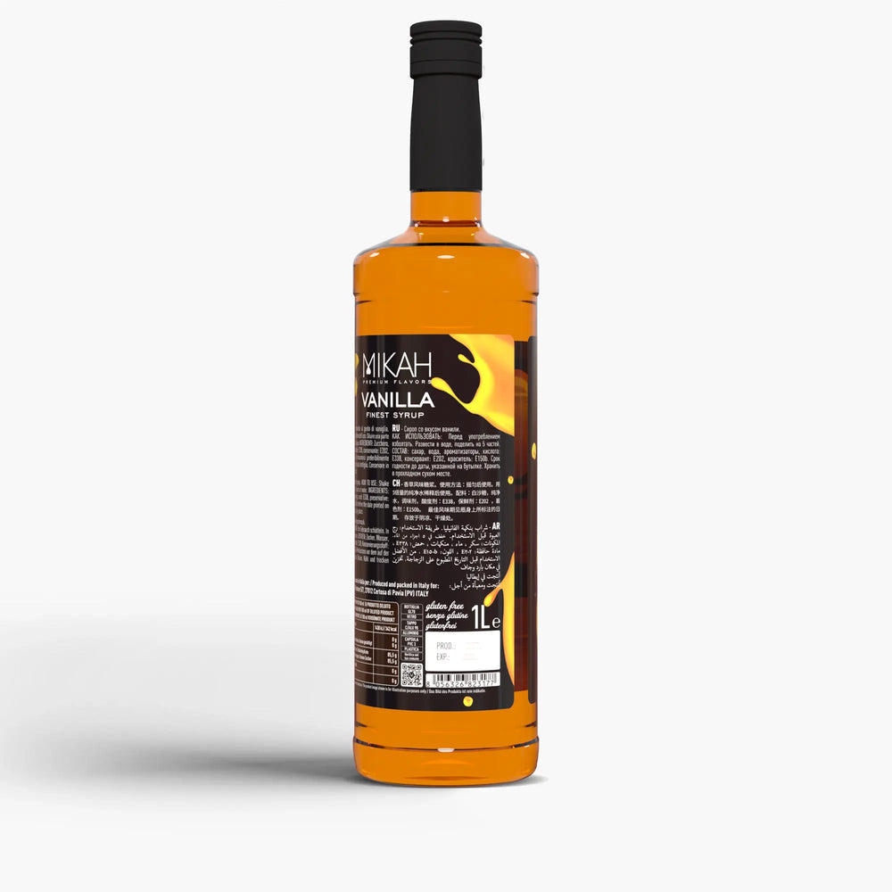 Сироп Mikah Premium Flavors - Ванильный (Ванильный) 1л
