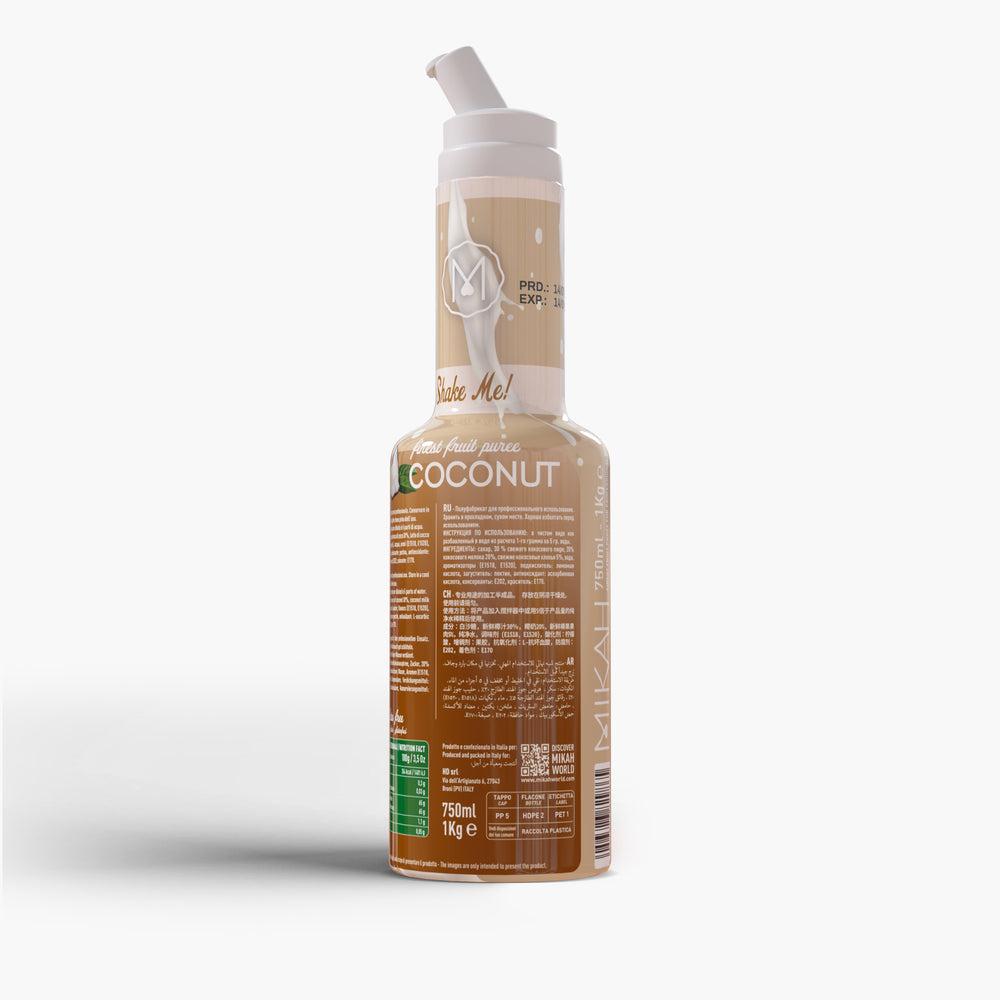 Purea di Frutta Mikah Premium Mix Fruit - Cocco (Nuova ricetta)