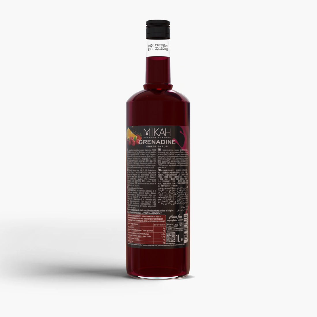 
                  
                    Sciroppo Mikah Premium Flavors - Grenadine (Granatina) 1L
                  
                