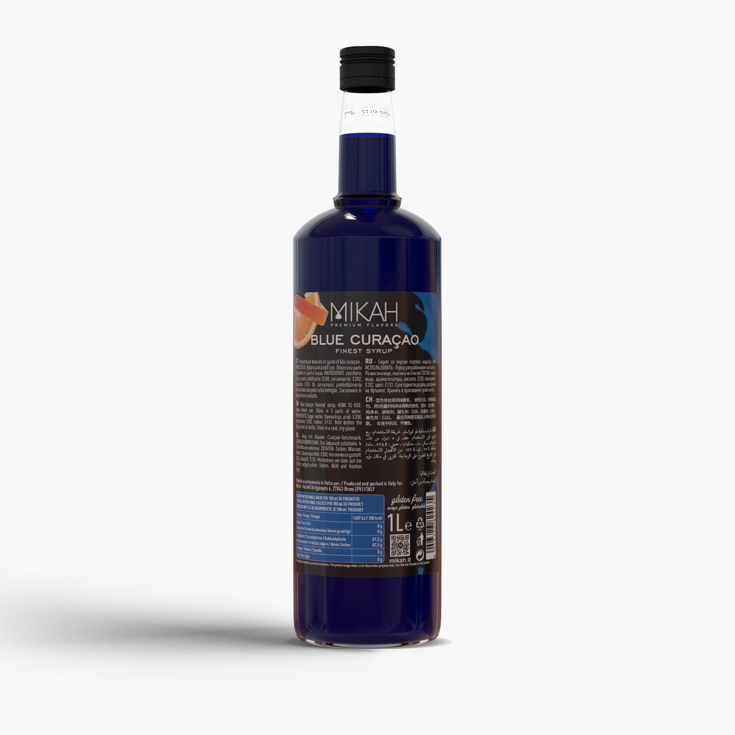 
                  
                    Syrup Mikah Premium Flavors - Blue Curaçao 1L
                  
                