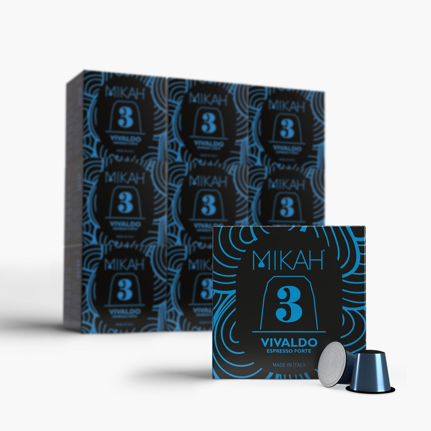 
                  
                    Vivaldo N.3 Espresso Forte - كبسولة لكل نظام Nespresso® - 10pz أو 100pz
                  
                