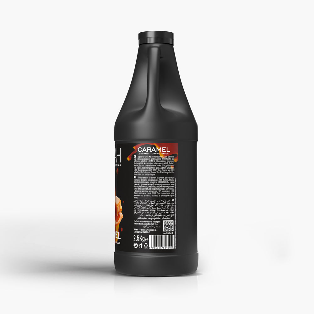 Mikah Premium Topping - Caramel - 2,5 Kg Topping Sauce