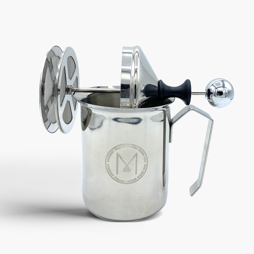 
                  
                    مجموعة تذوق الكابتشينو: جهاز صنع رغوة الحليب ميكاه + 2 كيس من 250 جرام + 2 كوب مجاني
                  
                