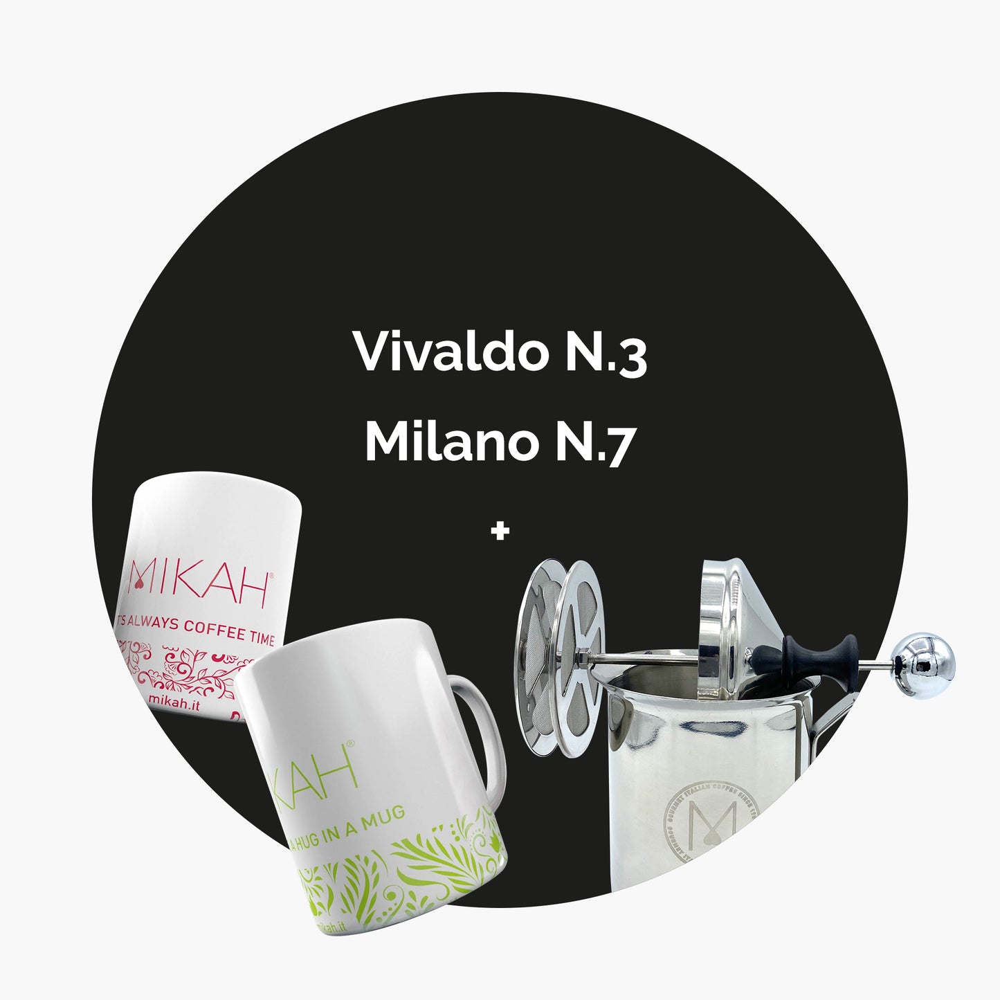 
                  
                    Kit Degustazione Cappuccino: Montalatte Mikah + 2 sacchetti da 250g + 2 Tazze Mug Gratis
                  
                