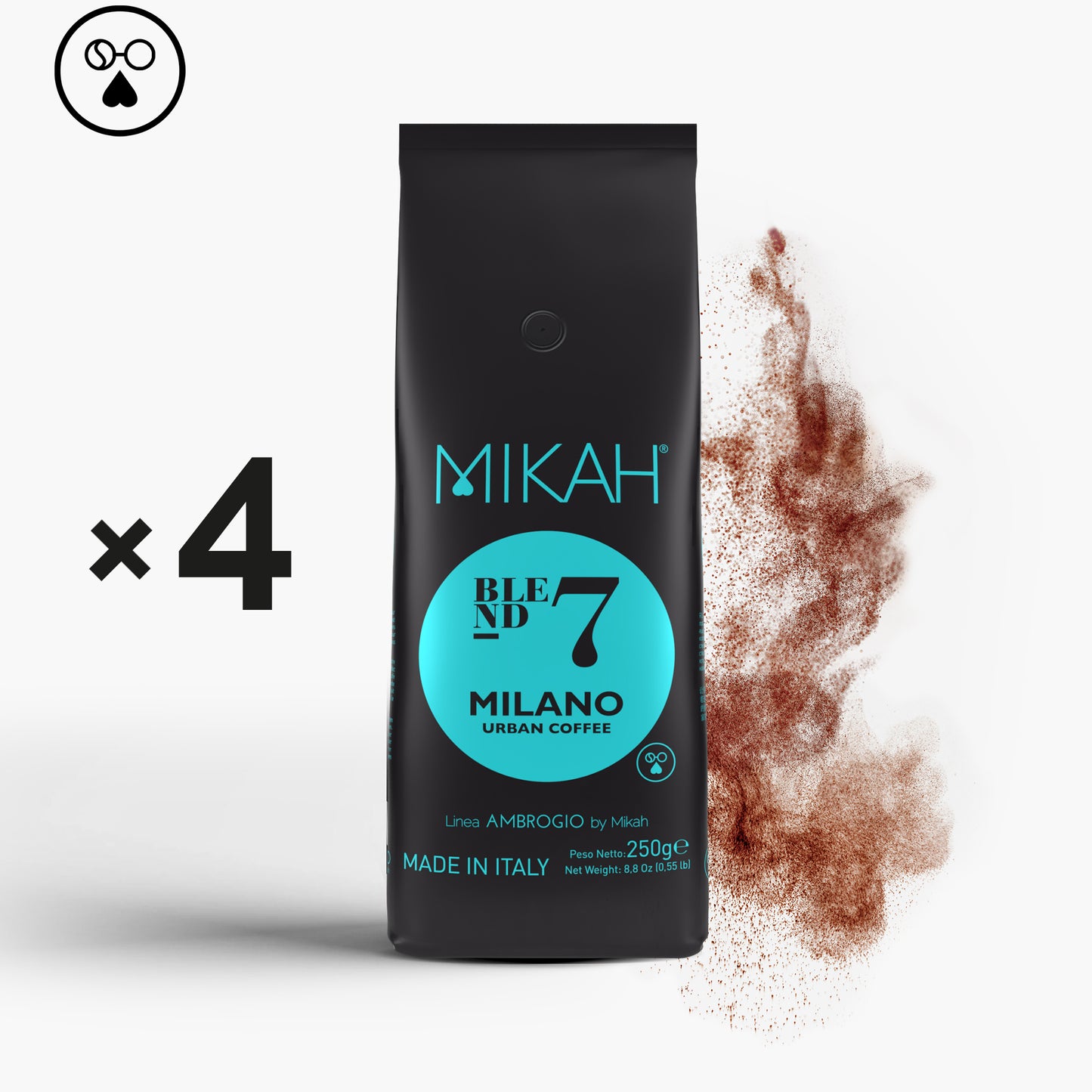 
                  
                    Kit Degustazione Moka: Mikah Black Moka + 2 miscele + 100 bicchieri take away
                  
                