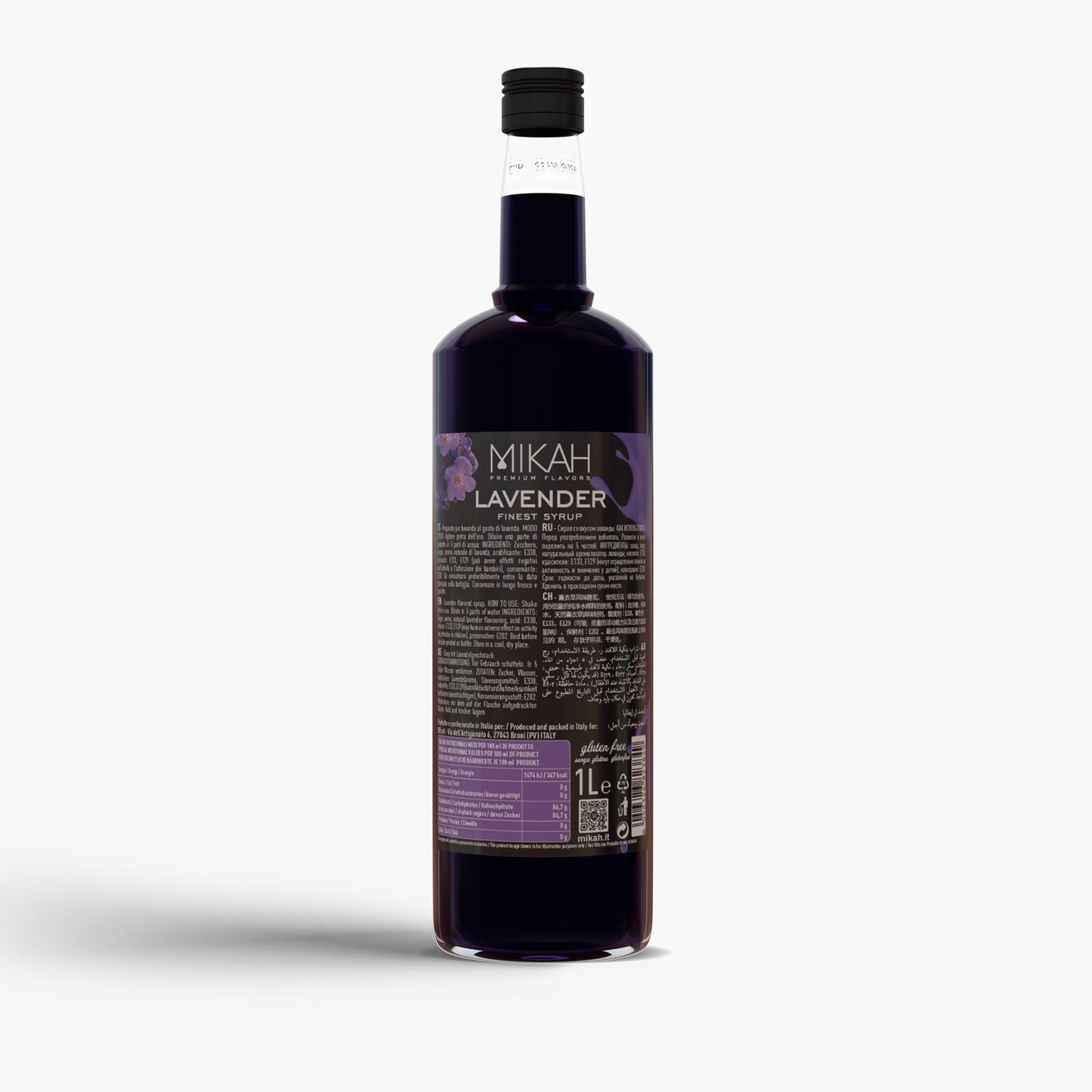 
                  
                    Sciroppo Mikah Premium Flavors - Lavender (Lavanda) 1L
                  
                