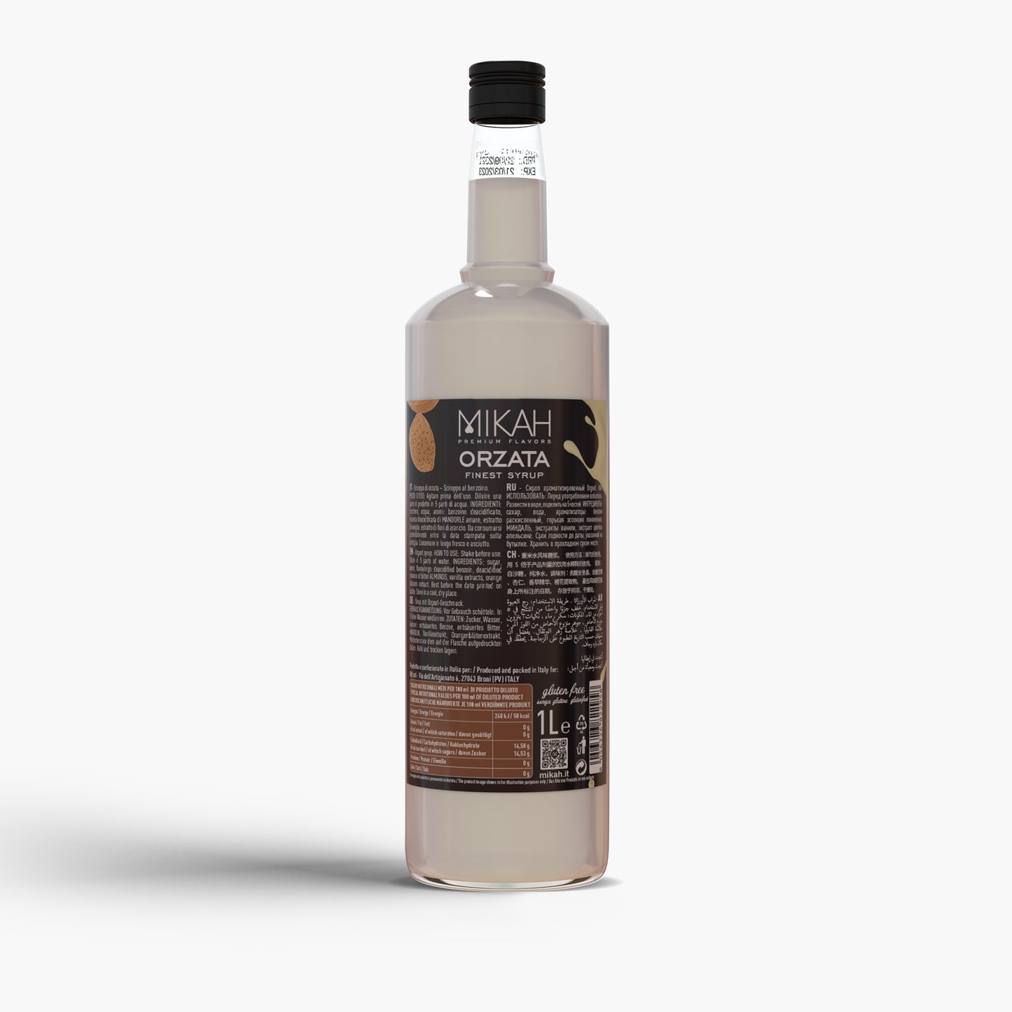 
                  
                    Syrup Mikah Premium Flavors - Orzata 1L
                  
                
