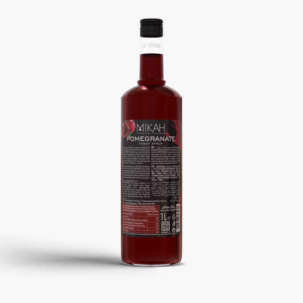 
                  
                    Syrup Mikah Premium Flavors - Pomegranate 1L
                  
                