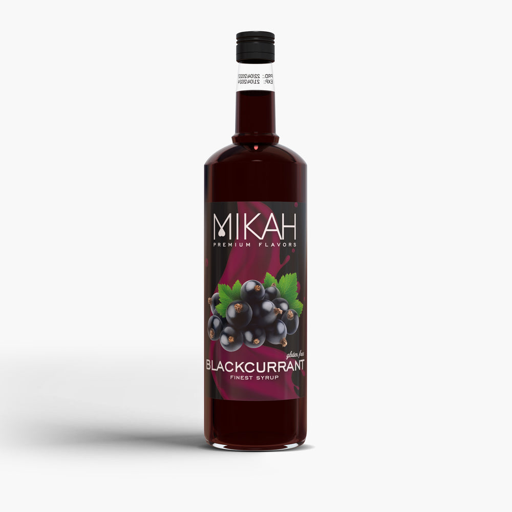 Syrup Mikah Premium Flavors - Blackcurrant 1L