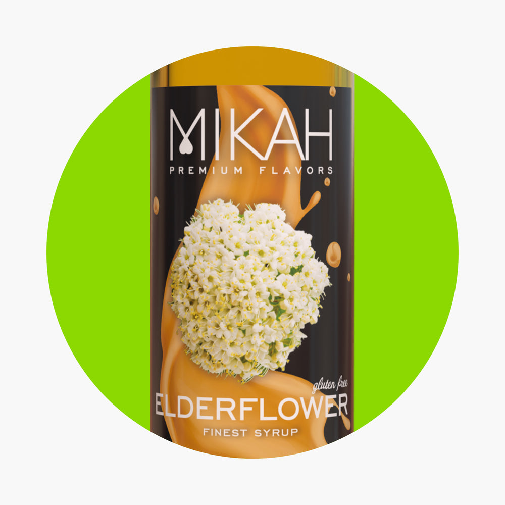 
                  
                    Sciroppo Mikah Premium Flavors - Elderflower (Fiori di Sambuco) 1L
                  
                