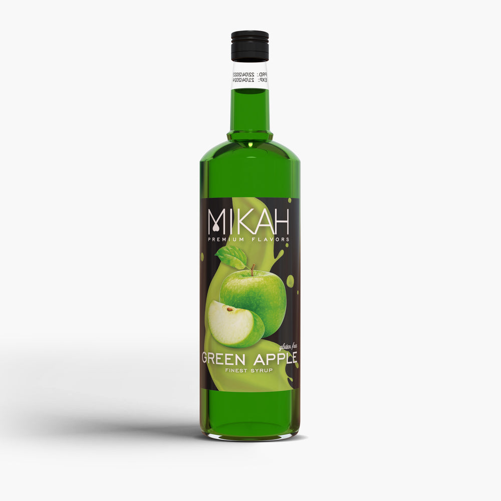 Syrup Mikah Premium Flavors - Green Apple 1L
