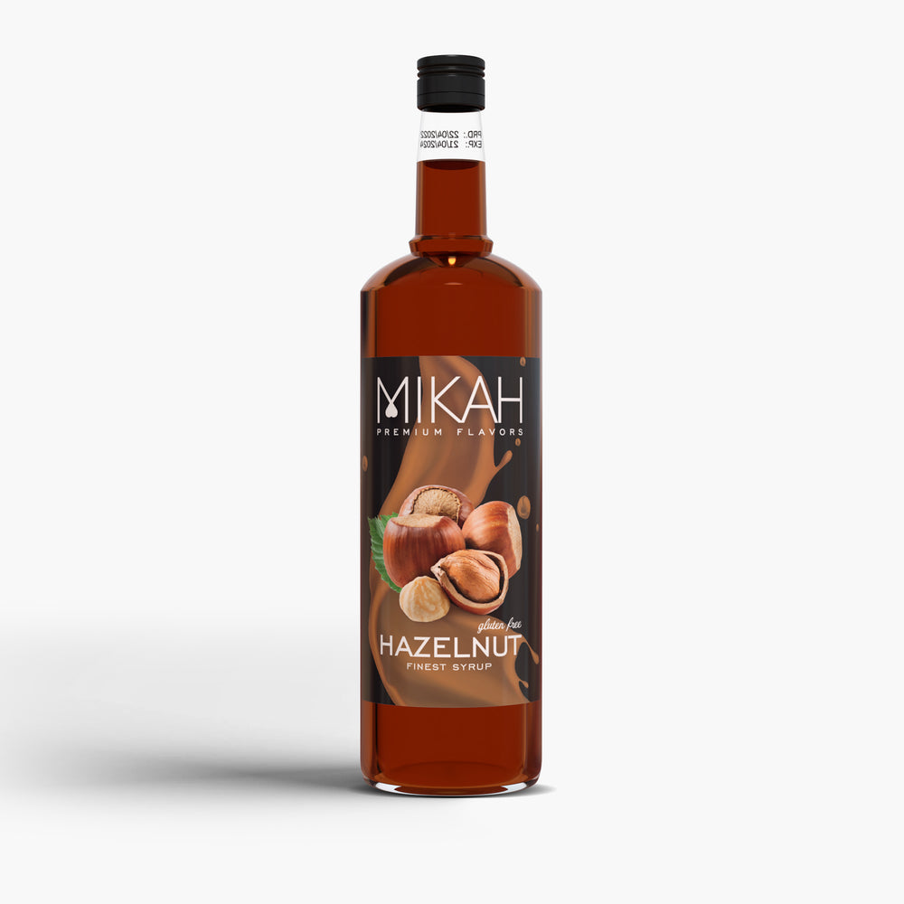 Sciroppo Mikah Premium Flavors - Hazelnut (Nocciola) 1L