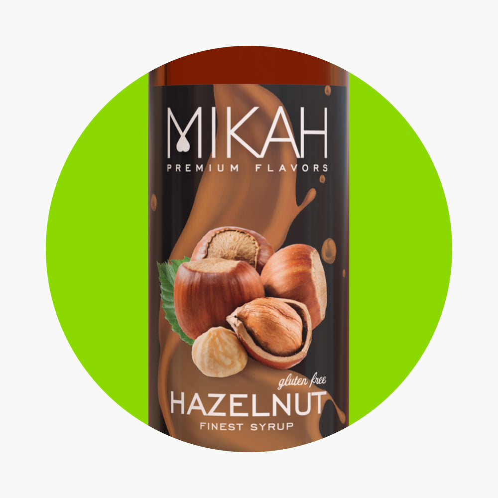 
                  
                    Sciroppo Mikah Premium Flavors - Hazelnut (Nocciola) 1L
                  
                