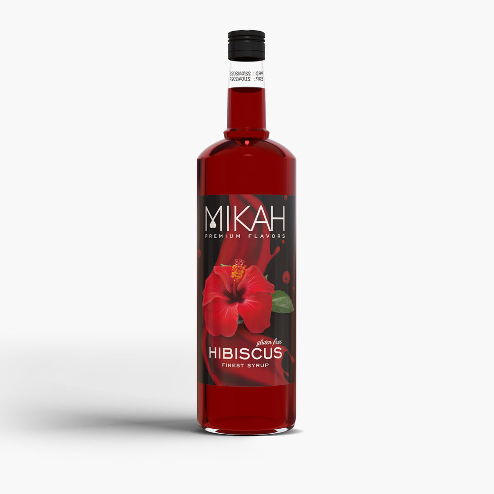 Sciroppo Mikah Premium Flavors - Hibiscus (Ibisco) 1L