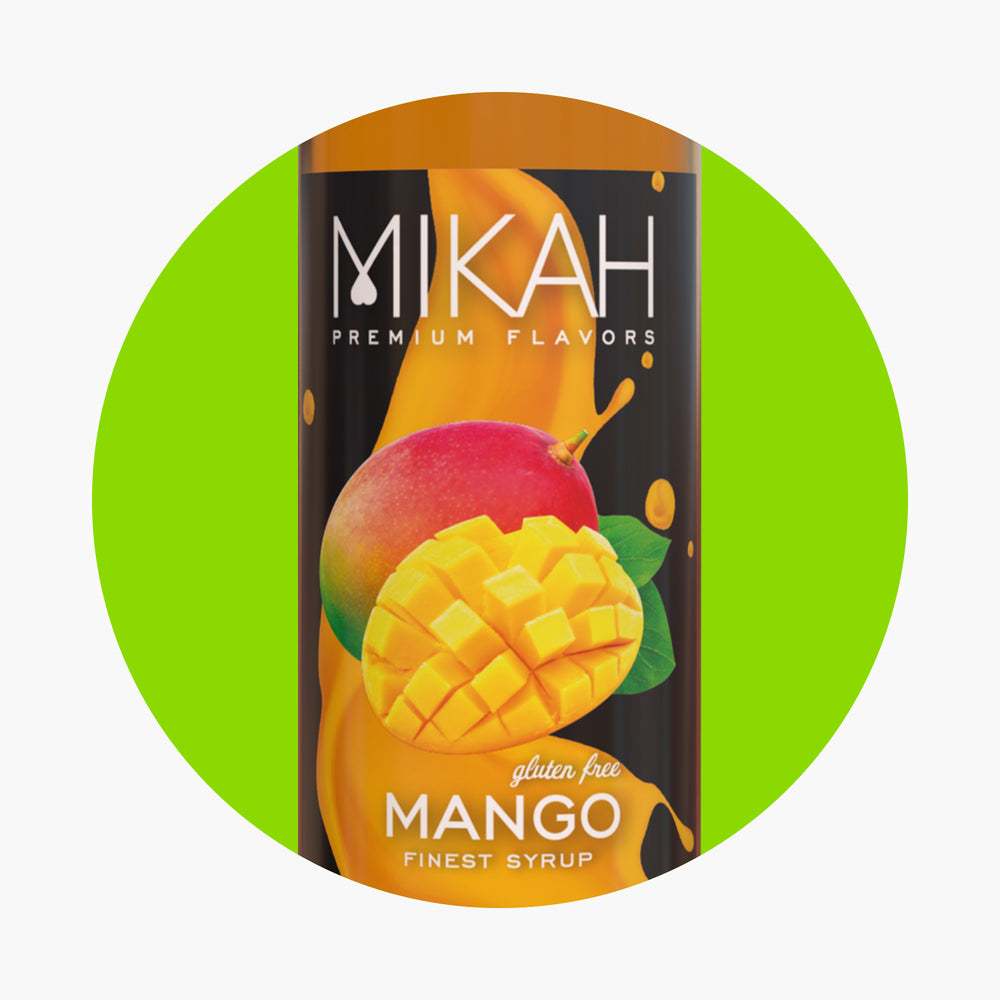 Mikah Premium 风味糖浆 - 芒果 1L