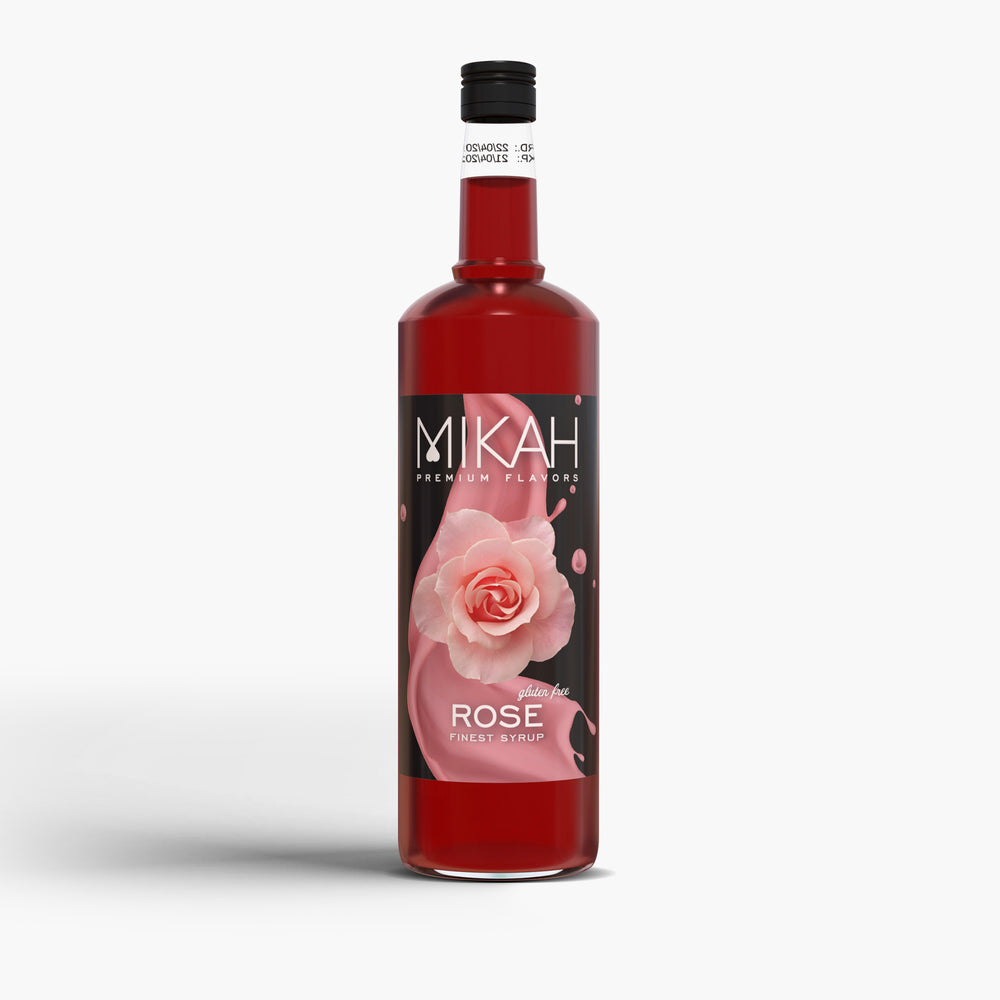 Sciroppo Mikah Premium Flavors - Rose (Rosa) 1L