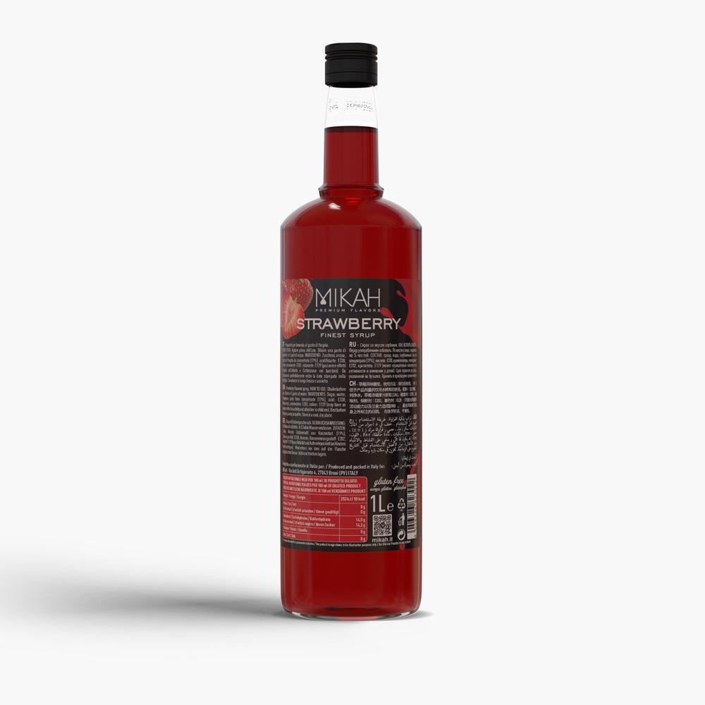 
                  
                    Sciroppo Mikah Premium Flavors - Strawberry (Fragola) 1L
                  
                